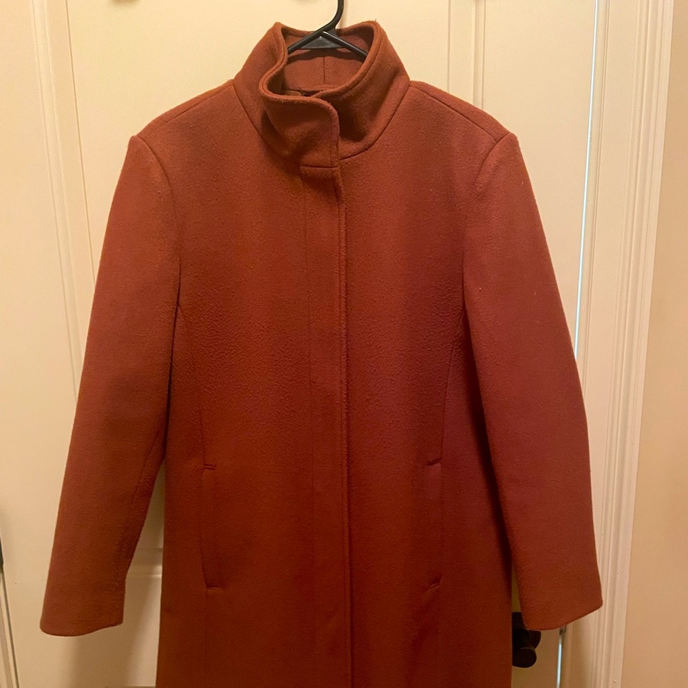 Old navy women’s camel colored dress coat